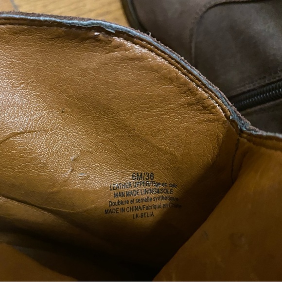 Lucky Brand Leather Ankle Boots | Size 6 | Brown | [LIKE NEW] - Picture 8 of 8